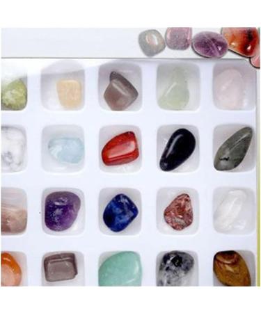 for 20pcs Mini Crystal Gemstone Polished Stone Collection Display Set Gemstones and Crystal ERTEYIN - Buy Online on SooperMarket.com