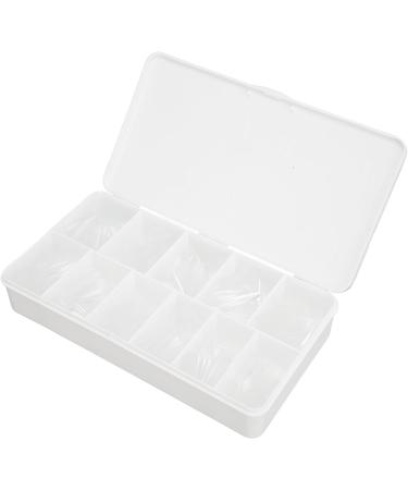 Long Clear Fake Nails Set Ultra Thin Breathable ABS Material Suitable for Acrylic Nails Dip Powder and Gel Polish 550 Pieces for Nail Salon Home DIY Weddings Halloween - Buy Online on SooperMarket.com
