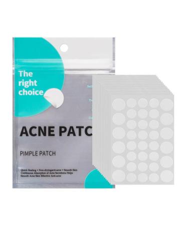 Pimple Patches for Face Hydrocolloid Patches for Acne Patch to Cover Zit & Blemishes Spot Stickers Invisible Spot Patches Breakout-Fighting Dots for Spot(72 PCS)