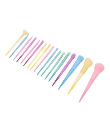 Softp Brush Kit with Gentle Fiber Brushes Aluminum Tube for Dating Party Outdoor