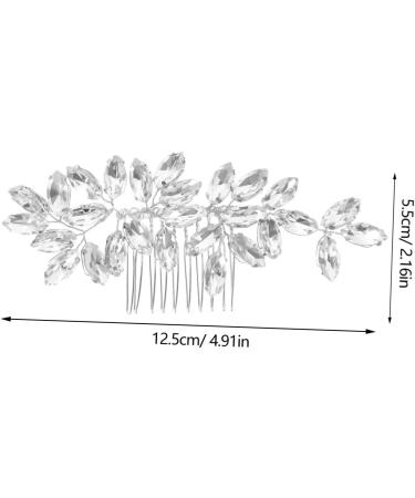 Gogogmee Crystal Hair Accessories Sparkly Hair Comb Bride Hair Side Comb Bridal Hair Comb Wedding Hair Accessories Sparkly Hair Accessories Rhinestone Hair Comb for Bridal Bride Hair Comb - Buy Online on SooperMarket.com