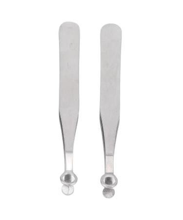 2Pcs Stainless Steel Nose Hair Tweezers - Precision Hair Removal for Men & Women - Buy Online on SooperMarket.com