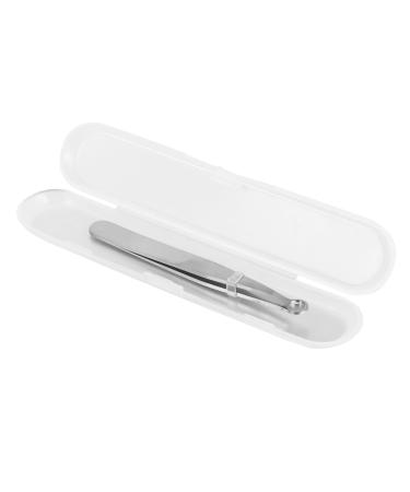 Hemoton 1pc Nose Hair Trimmer Manscape Trimmer for Men Mens Hair Clip Trimmers for Men M Lash Round Tip Hair Remover Beard Trimmer Tool Stainless Steel Removal Tool Miss Eyelash