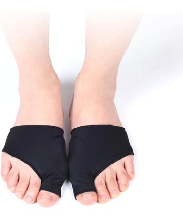 Bunion Corrector Sleeve & Toe Separator Brace Socks for Women - Black (S 35-39yd) | Breathable & Stretchy Design - Buy Online on SooperMarket.com