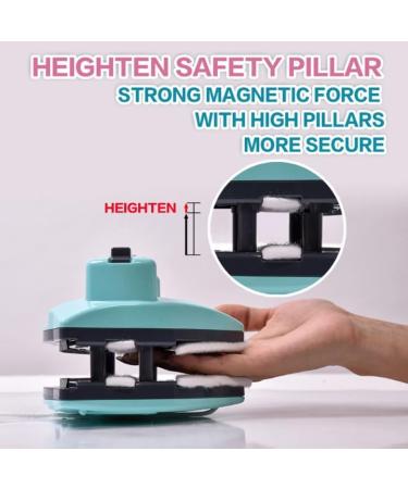 18-34mm Magnetic Window Cleaner Hand Adjustable Double Thin Triple Glass Wiper Washer Home Household Cleaning Tools 453.59 g (Pack of 1) B - Buy Online on SooperMarket.com