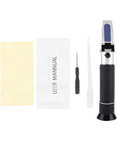 Garosa Automatic Temperature Compensation Refractometer - Portable 0-100% Salinity Meter for Aquariums & Marine Salt Concentration - Buy Online on SooperMarket.com