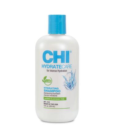 CHI HydrateCare Hydrating Conditioner Balances Hair Moisture and Protects Against Damage and Hair Breakage Sulfate Paraben & Cruelty-Free 12 Oz