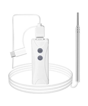 Jteremy Ear Wax Removal Tool 3.9mm HD WiFi Ear Endoscope Visual Ear Nose Throat Inspection Camera LED Lights for Kids/Adults/Pets