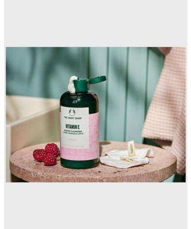 The Body Shop Vitamin E Cream Cleanser 8.4 oz - Removes Impurities & Makeup, Moisturizes, For All Skin Types - Buy Online on SooperMarket.com