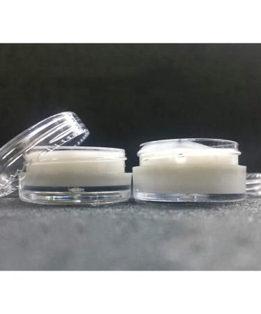kuou 50 Pcs Empty Plastic Cosmetic Jars 5ml Sample Containers Pots Bottles with Clear Lids - Buy Online on SooperMarket.com