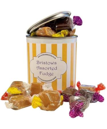 Personalized Customise With Your Own Message 250g Paint Pot Tin of Bristow's Assorted Fudge - Buy Online on SooperMarket.com