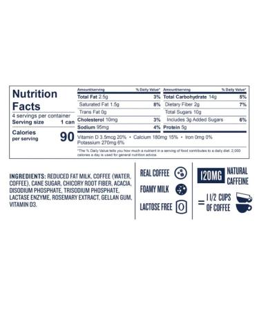 La Colombe Double Shot Draft Latte 9oz - 16 Pack - Cold-Pressed Espresso & Frothed Milk - Real Ingredients - Grab & Go Coffee - Buy Online on SooperMarket.com