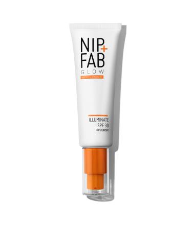 NIP+FAB SPF 30 Moisturiser Glow 50 ml damaged to matte skin maximum moisture supply and protection for the face UVA and UVB protection SPF facial skin filter
