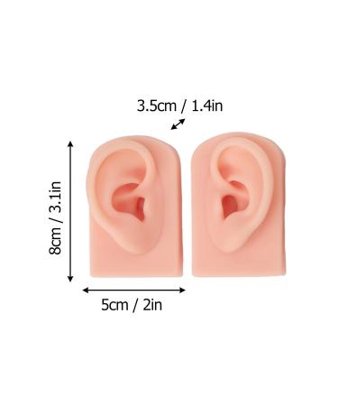 Flexible Waterproof Human Ear Model Set - Perfect for Novice Practice - 3 Pairs - Buy Online on SooperMarket.com