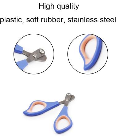 NOOMIEQCF Pet Nail Clippers Round Hole Pet Nail Scissors Stainless Steel Pet Nail Trimmers for Cat Dog Small Animals - Buy Online on SooperMarket.com
