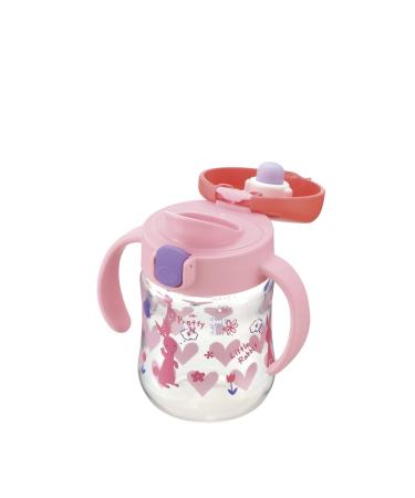 Richell Straw Mug Pink 200ml - Ideal for 8 Months+ Babies - Buy Online on SooperMarket.com