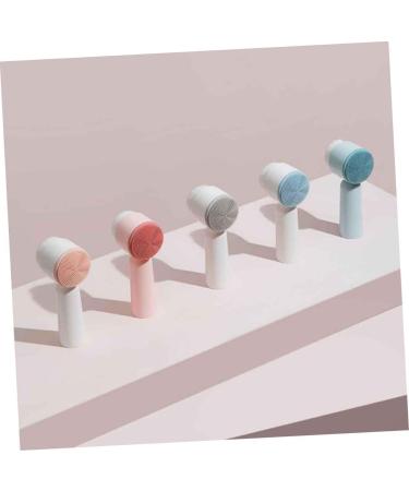 minkissy Cleanser Cleansing Brush face Pore Cleanser Brush for deep Cleaning face Cleaning face Cleanser Facial Brush Handheld Brush Bristles Bristle Brush Brush Blue 5.5X12.5cm - Buy Online on SooperMarket.com