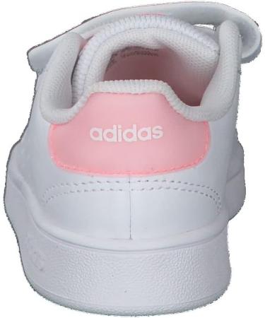 adidas Kids Advantage Cf I Sneaker - Child 8 UK - Ftwr White/ Acid Red - Buy Online on SooperMarket.com