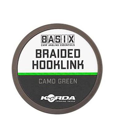 Korda BASIX Braided Hooklink green 25lb