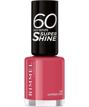 Rimmel 60Sec N/Polish Summer Sips 715 Summer Sips 715 8 ml (Pack of 1) - Buy Online on SooperMarket.com