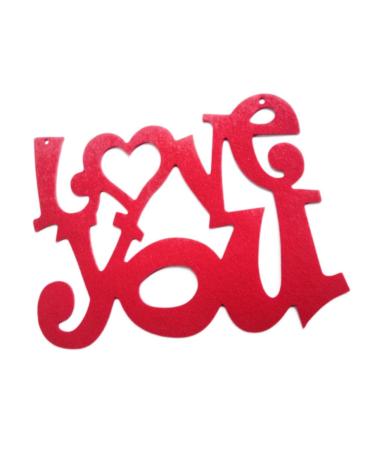 ABOOFAN Front Door Signs Door Wall Decoration Sign Valentine's Day Pendant Listing Background Wall Panel