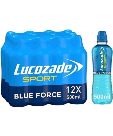 Blue Force Sport Isotonic Energy Drink Pack of 12x500ml with Key Ring - Buy Online on SooperMarket.com