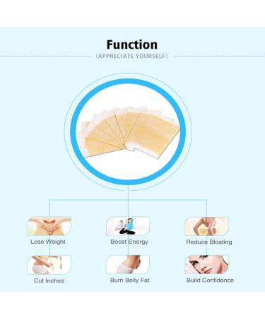 100 Pcs/10 Bags Slimming Patch Bellygo Natural Weight Loss Patch Herbal Abdomen Waist Patch Hibana Patches - Buy Online on SooperMarket.com