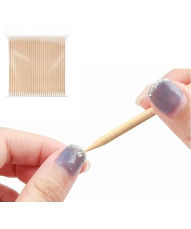 100 Pcs WACURRENTHYD 4.3in Nail Orange Sticks | Double Heads Cuticle Pusher Wood Sticks | Manicure Pedicure Tool (100 - Buy Online on SooperMarket.com