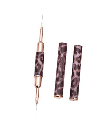 minkissy Nail Polish Nail Art Brush Liner Brush for Nails Nail Art Pen Nail Art Liner Brush Nail Liner Brush for Painting Nail Liner Brush for Manicure Acrylic Metal The Brush