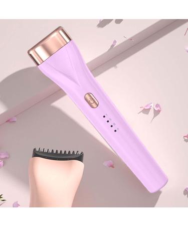 AWHAO Heated Eyelash Curler Handheld USB Heater Quick Curling with 3 Temperature Settings Rechargeable Lash Curler for Travel Violet - Buy Online on SooperMarket.com
