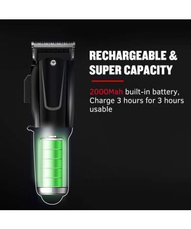 Hair Clipper Cordless Hair Clippers for Men Bluesa Maamlly Professional Waterproof Hair Beard Trimmer Rechargeable Led Display Hair Clippers - Buy Online on SooperMarket.com