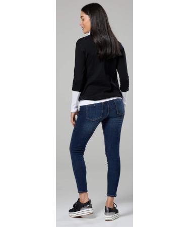 HAPPY MAMA Women's Maternity Nursing Jumper Sweatshirt 348 - Size 10-12, Black & White - Buy Online on SooperMarket.com