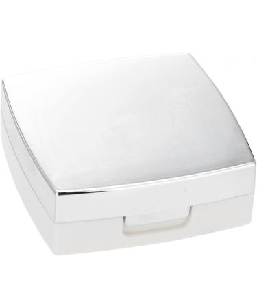 Mini Contact Lens Case Travel Bag - Portable Eye Care Set with Mirror | 3 Colors Available (White) - Buy Online on SooperMarket.com
