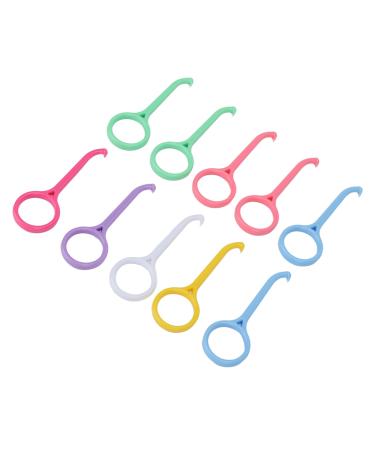 Braces retainer remover 10 pieces non-slip round corners fits easily into oral care braces retainer remover for gum damage