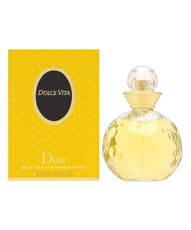Christian Dior Dolce Vita By Christian Dior For Women. Eau De Toilette Spray 3.4 Oz. 3.4 Fl Oz (Pack of 1)