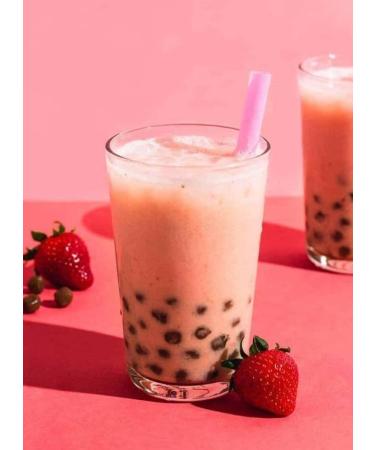 BUBBLE TEA Strawberry Flavour 315ml (Just Drink) (Pack Of 3) Delicious Tasty And Twisty Treat Gift Hamper For Christmas Birthday Easter Gift - Buy Online on SooperMarket.com