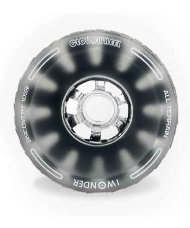 IWONDER Cloud Wheel 105mm Discovery Electric Skateboard Wheels - Off Road 78A Translucent Urethane Longboard Wheels - Buy Online on SooperMarket.com