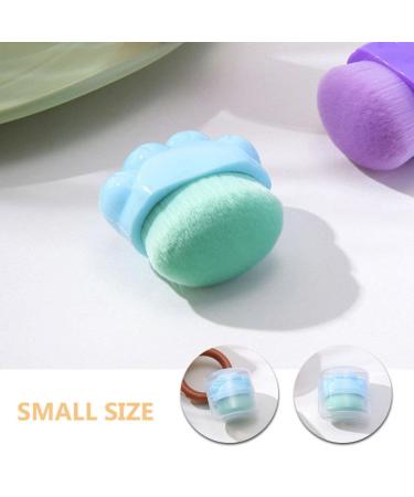 Cat Claw Loose Powder Brush - Portable Makeup Brush for Blending Liquid Concealer Powder & Cream | International Shipping - Buy Online on SooperMarket.com