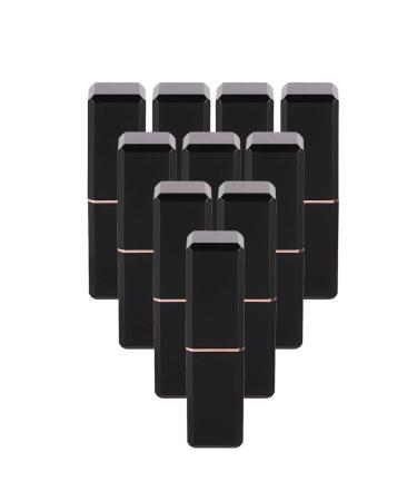 10pcs Empty Lipstick Tubes - DIY Cosmetic Containers for Custom Lipstick Creation - Buy Online on SooperMarket.com
