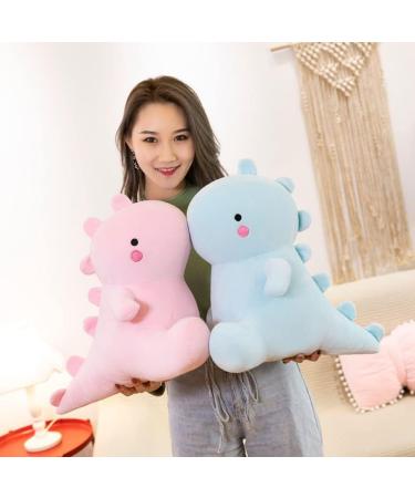 NatureMan Cute Dinosaur Plush Toy - Soft Kawaii Animal Doll for Kids Room Decoration (Pink) - Buy Online on SooperMarket.com