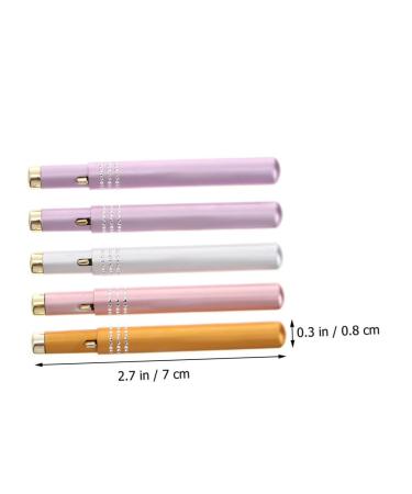 Shop Mikinona 5pcs Retractable Lip Brush Set - Portable Makeup Brushes for Lip Balm Lipstick & Concealer | International Shipping Available - Buy Online on SooperMarket.com