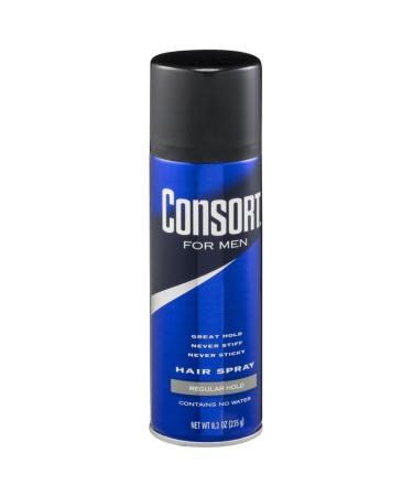 Consort For Men Hair Spray Regular Hold 8.3 oz (Pack of 3)