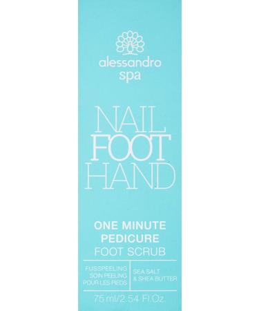 Buy alessandro SPA One Minute Pedicure 75ml - Fast & Effective Foot Care | International Shipping Available - Buy Online on SooperMarket.com
