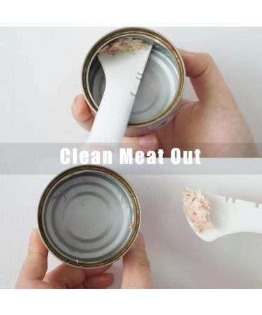 Meow&Woof Cover for Pet Can Food/Cat Wet Food Spoon/Lid for Dog Cans/Cute Paw Shape One Lid One Spoon Pack (Gray) Grey - Buy Online on SooperMarket.com