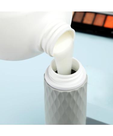 Gemice Travel Bottles for Toiletries CAA Approved 90ml Silicone Travel Bottles BPA Free Leak Proof Squeezable Travel Size Containers Travel Accessories for Shampoo Conditioner Lotion (4 Pack) Grey - Buy Online on SooperMarket.com