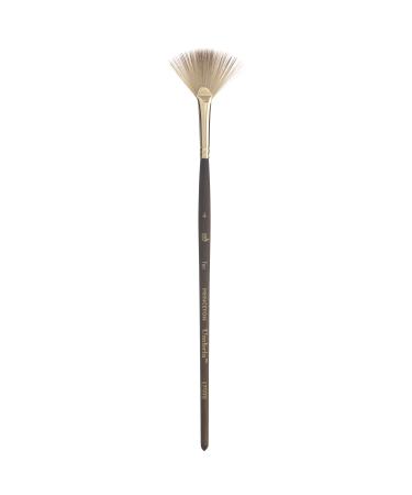 Princeton Umbria Short Handle Synthetic Paint Brush for Watercolor  Acrylic and Oil  Series 6250  Fan  4