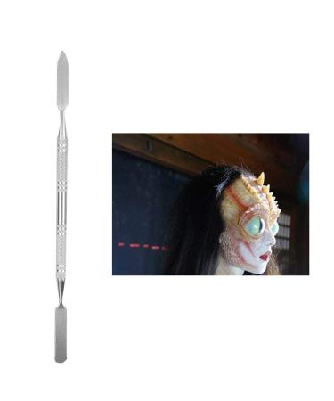 Universal Stainless Steel Skin Wax Knife - Double-Sided Applicator for Special Effects Makeup & Sculpting - Buy Online on SooperMarket.com