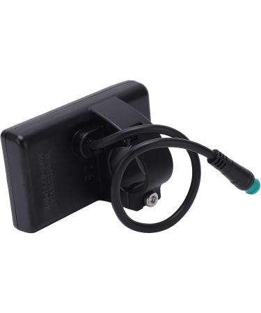 S866 Electric Bicycle LCD Display Meter - 24V 36V 48V E-Bike Control Panel with Waterproof Plug and UART Communication Protocol - Buy Online on SooperMarket.com