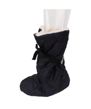 ANGGREK Cast Toe Cover Sock Lace Up Design Thickened Foot Warmer Protector Keep Warm Cast Socks Ankle or Foot Cast Toe Cover Sock