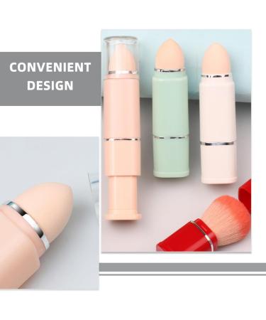 Gogogmee 2 in 1 Makeup Brush Foundation Brush Retractable Blush Brush Face Blush Makeup Brush Travel Sponge - Buy Online on SooperMarket.com
